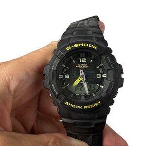 G shock Casio G100 5158 black watch